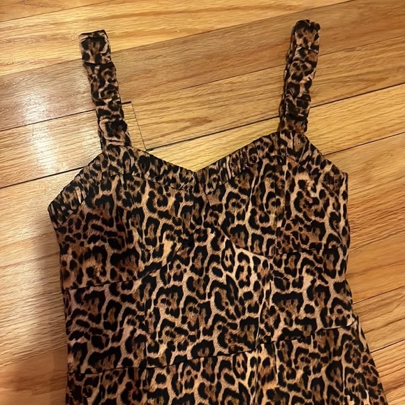 Leopard Print ZARA Dress - Picture 2 of 2